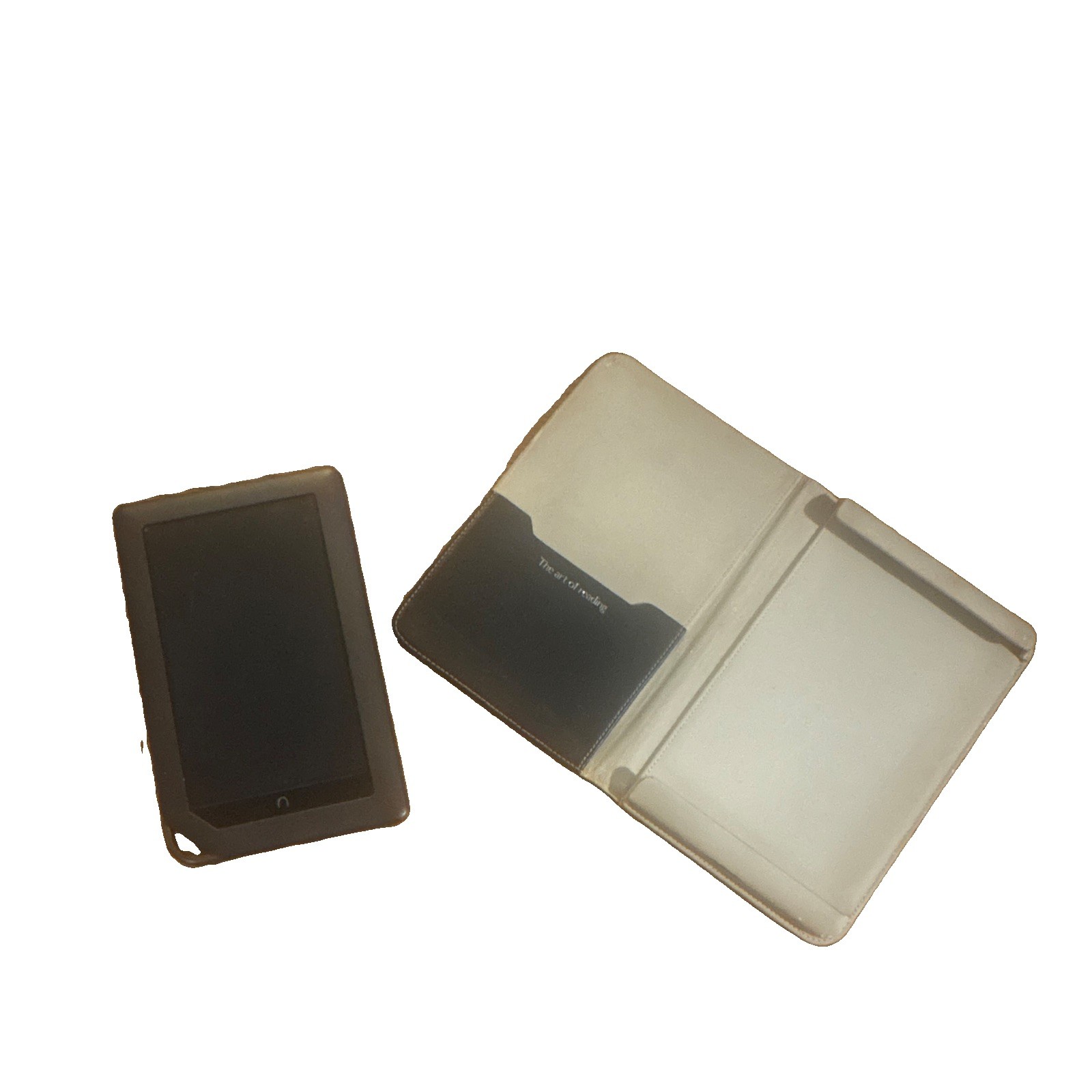 Barnes & Noble NOOK Color Tablet Bundle with Folio Case, factory reset.
