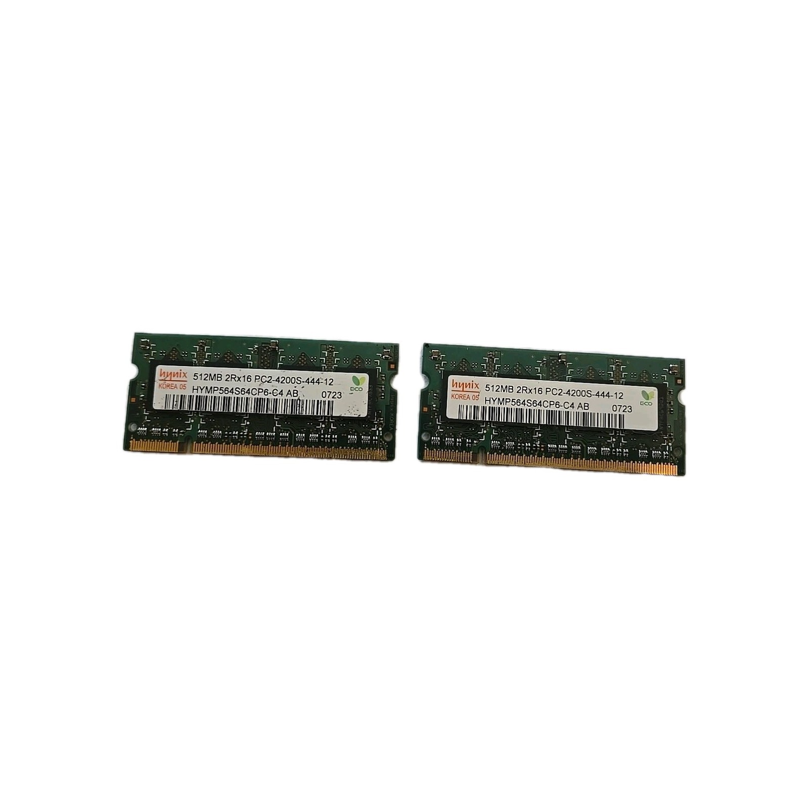 hynixKOREA ( 2X512MB) 03512MB 2Rx16 PC2-4200S-444-12 HYMP564S64CP6-C4 AB0723 Kit
