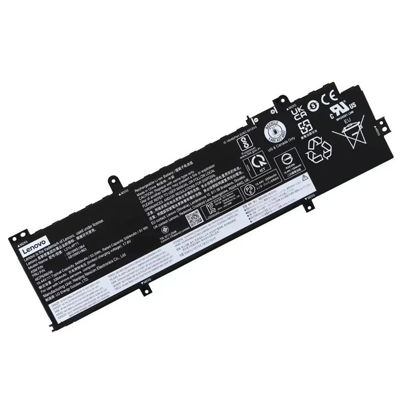 52.5Wh Genuine L21L4P71 Battery For Lenovo ThinkPad T14 P14s Gen 3 Gen 4 Series