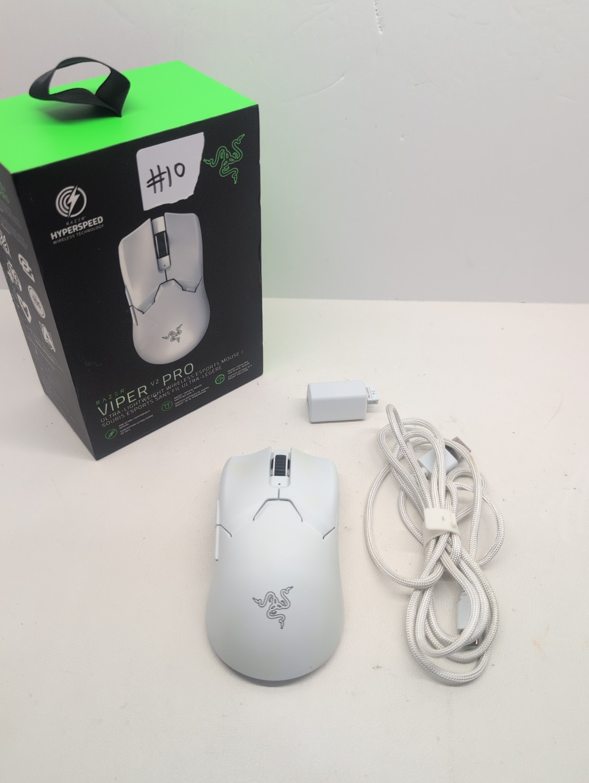 Razer Viper V2 Pro Wireless Gaming Mouse White with box #10