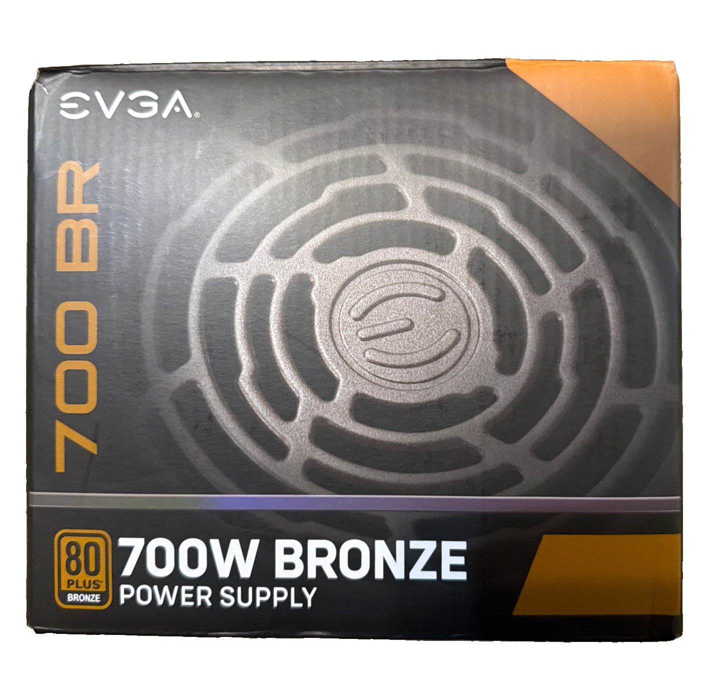 EVGA 700 BR 700W 80 Plus Bronze ATX 12V/EPS 12V Power Supply Open Box Black