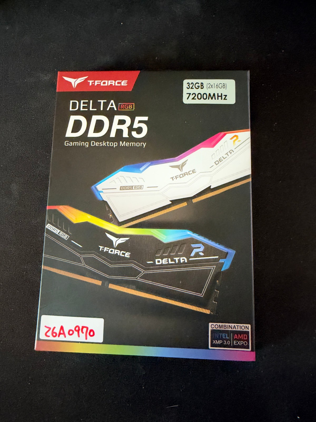 [NEW] TEAMGROUP T-Force Delta RGB (2x16gb) 32 GB DDR5 7200 MHz CL36 (White)