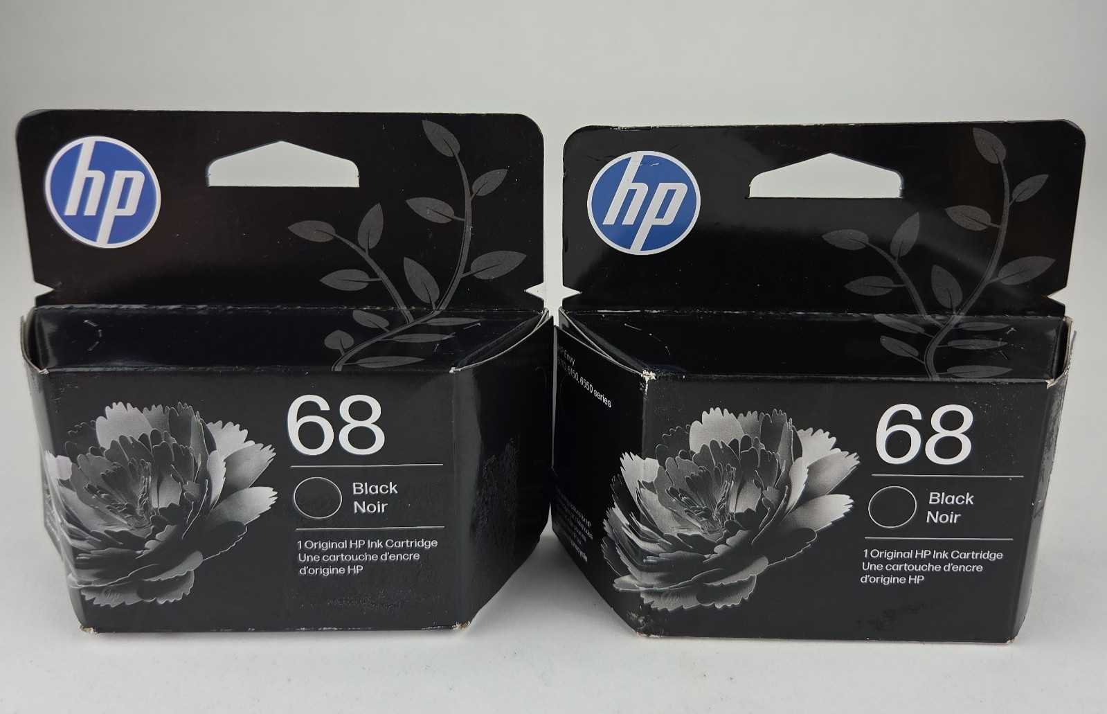 2 Pack - HP 68 Black Ink Cartridge 7FP21TN EXP 11/2027 Sealed