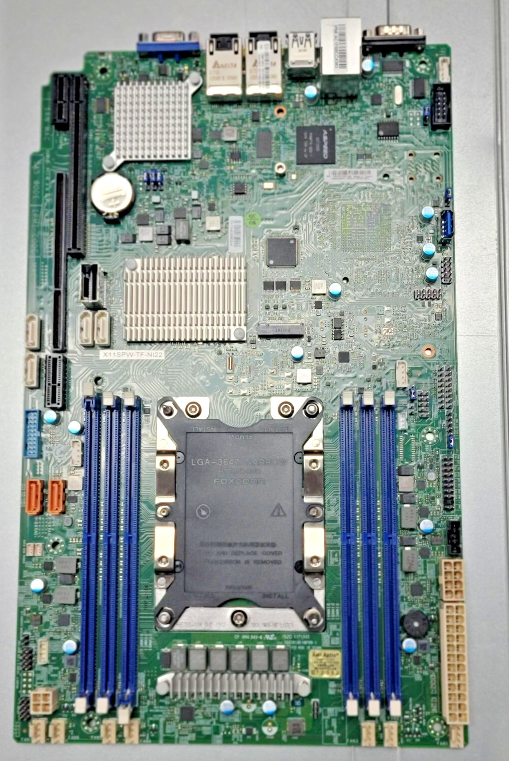 SUPERMICRO X11SPW-TF-NI22 System Board-Xeon LGA-3647, 6X DDR4-2933 NUTANIX