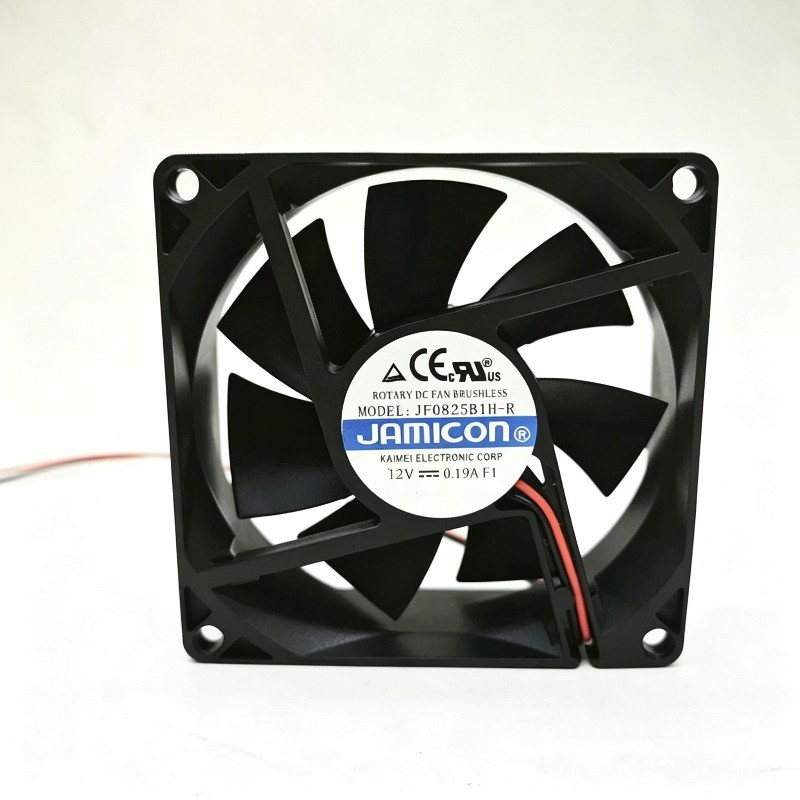 1PCS For JAMICON JF0825B1H-R 12V DC 0.19A 8025 Power Supply Cooling Fan