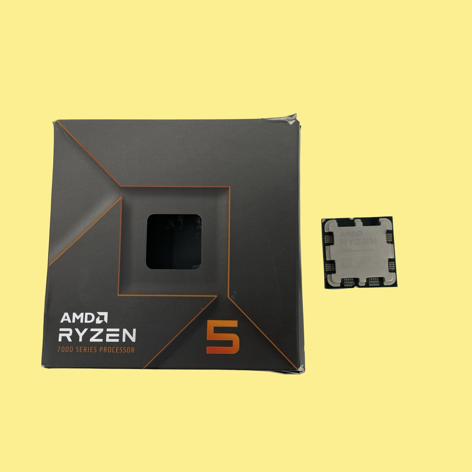 FOR PARTS AMD Ryzen 5 7600X 4.7 GHz AM5 Processor 6-Core 12-Thread #P4442