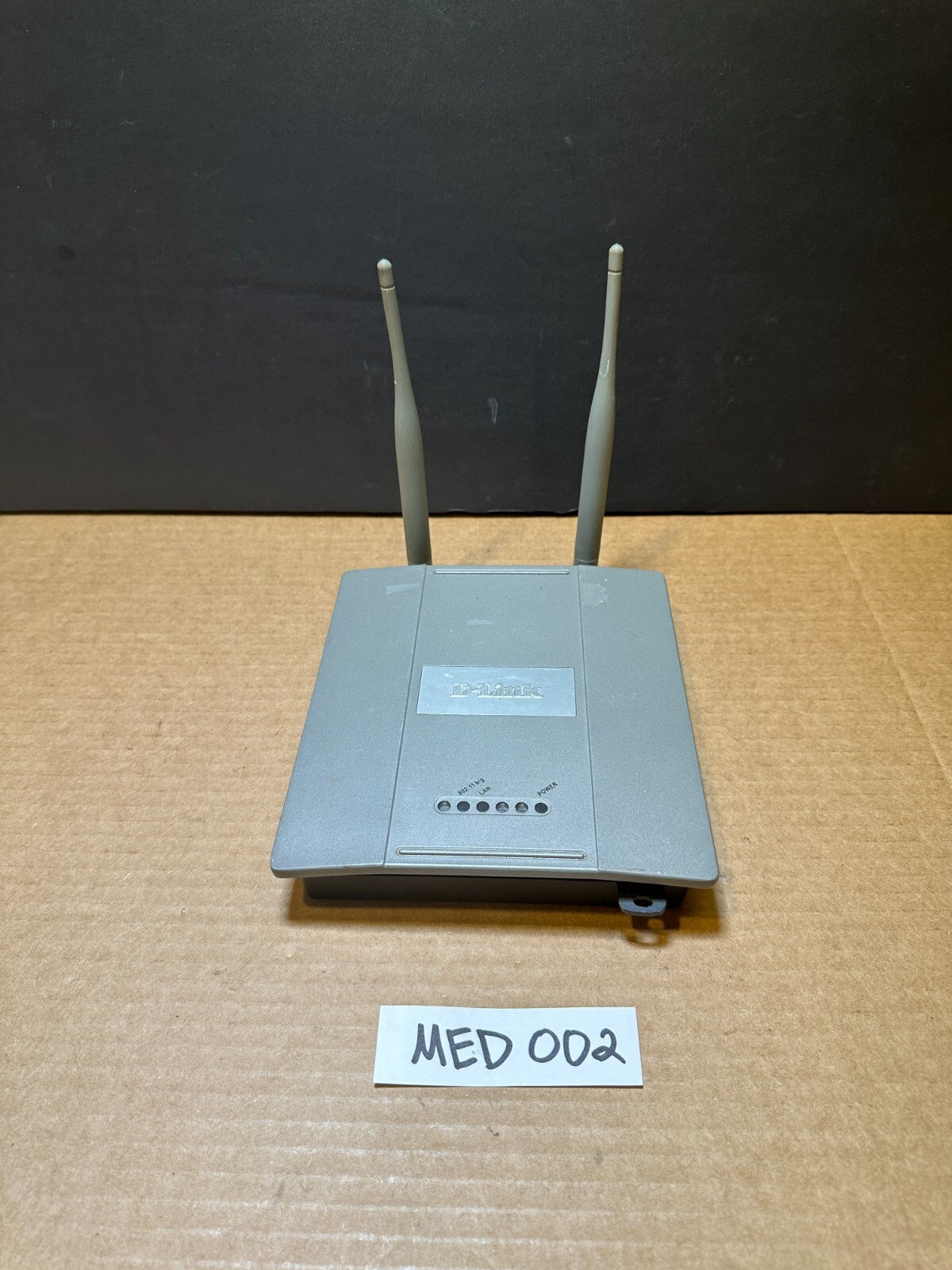 D-Link DWL-3200AP 802.11b/g Indoor Wireless Access Point Works Needs Charger