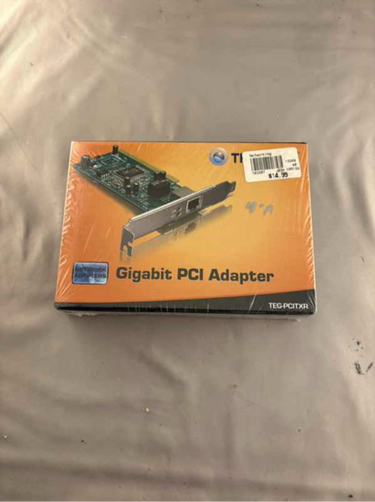 TRENDnet TEG-PCITXR Gigabit PCI Network Adapter 10/100/1000Mbps Card