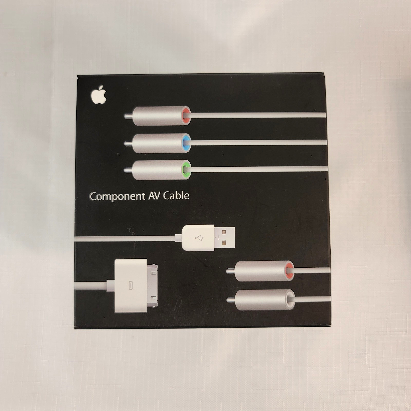 Genuine Apple Component AV Cable MB128LL/B iPod iPhone New In Open Box