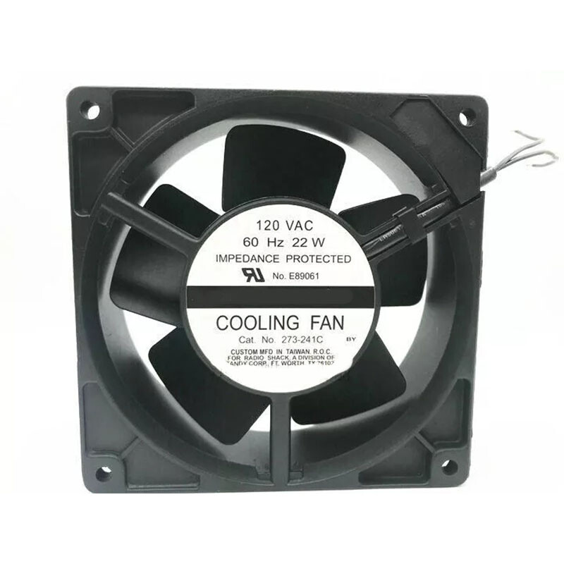 For 273-241C/273241C 120V AC 60HZ 22W 12CM Cooling Fan Inverter Fan