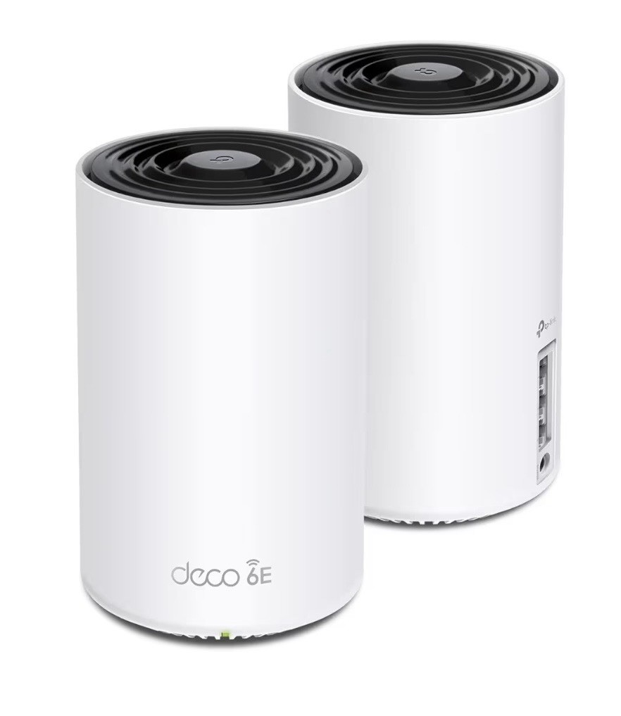 TP-Link Deco XE75 AXE5400 Tri-Band WiFi 6E Mesh Router System, 2-Pack