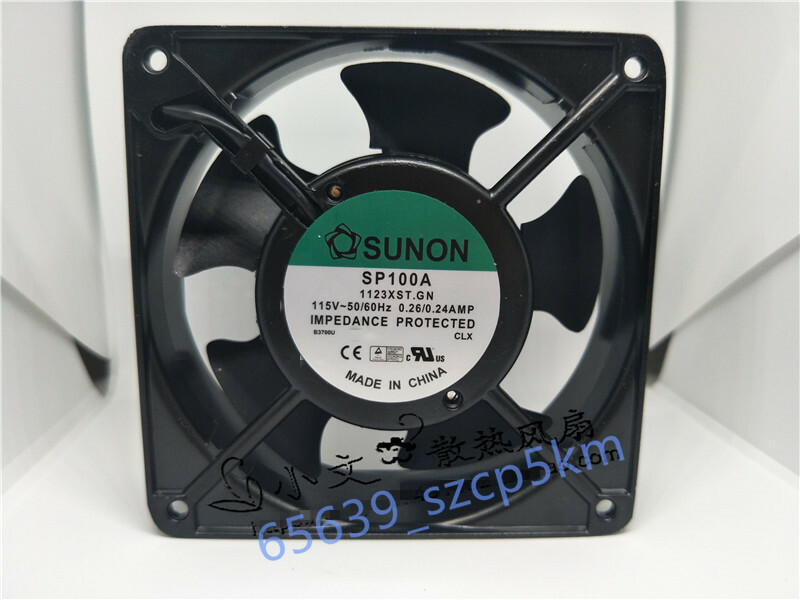 SUNON SP100A 1123XST.GN AC115V 0.26A 12cm Fan Cabinet Cooling Fan Axial Fan