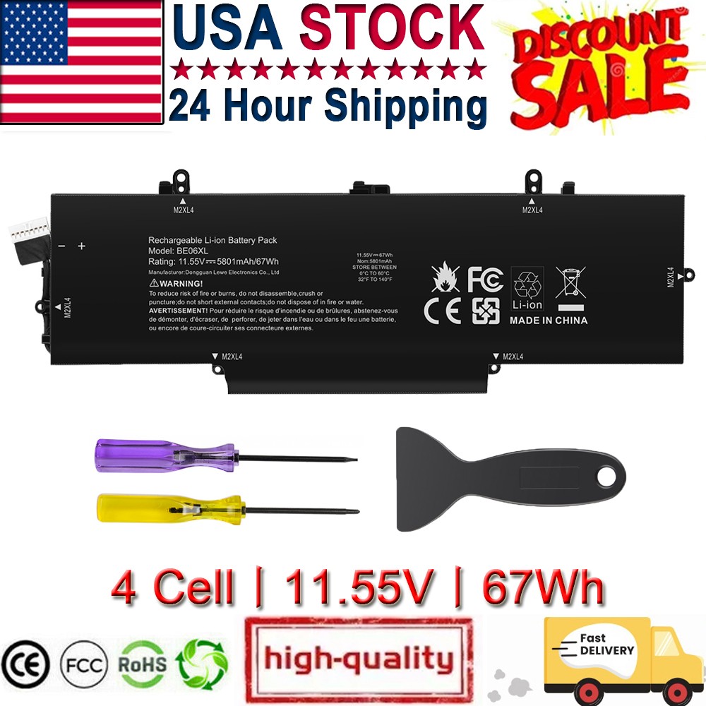 BE06XL Battery for HP Elitebook 1040 G4 HSTNN-IB7V 918180-855 918045-171 US New