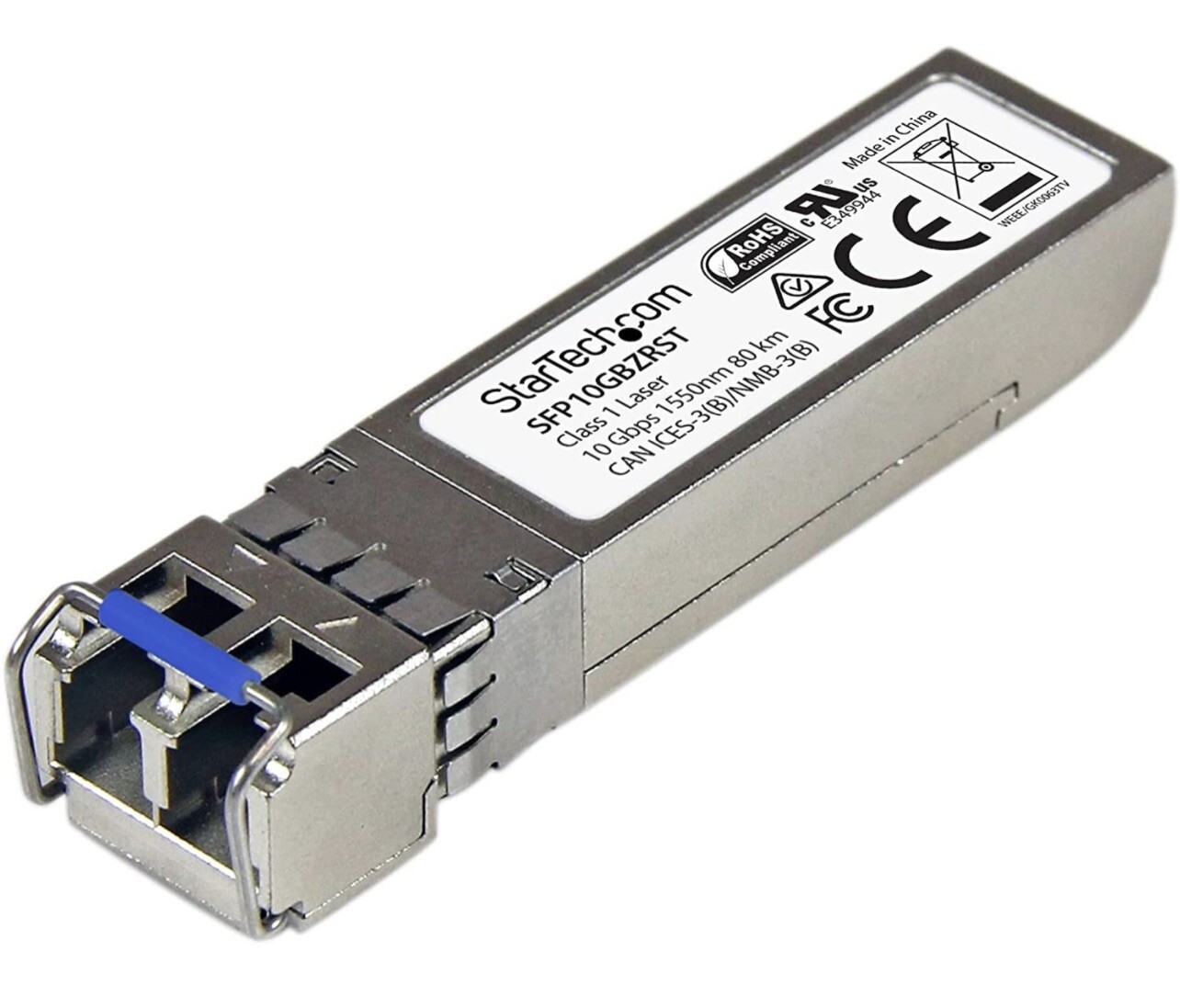 StarTech MSA Uncoded SFP+ Module - 10GBASE-ZR SFP10GBZRST