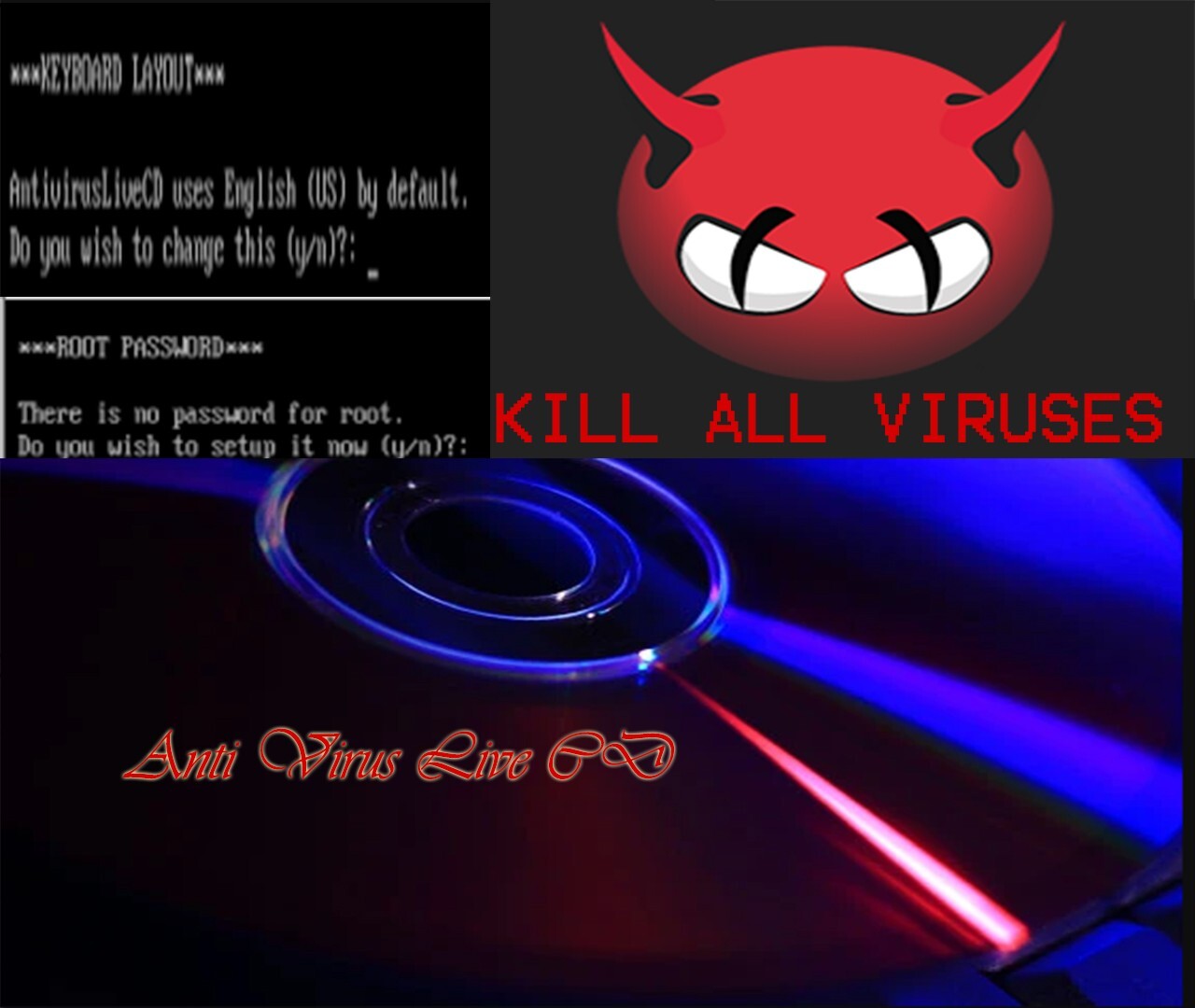Powerful Anti-Virus Live CD - Linux CLI, Same Day Shipping