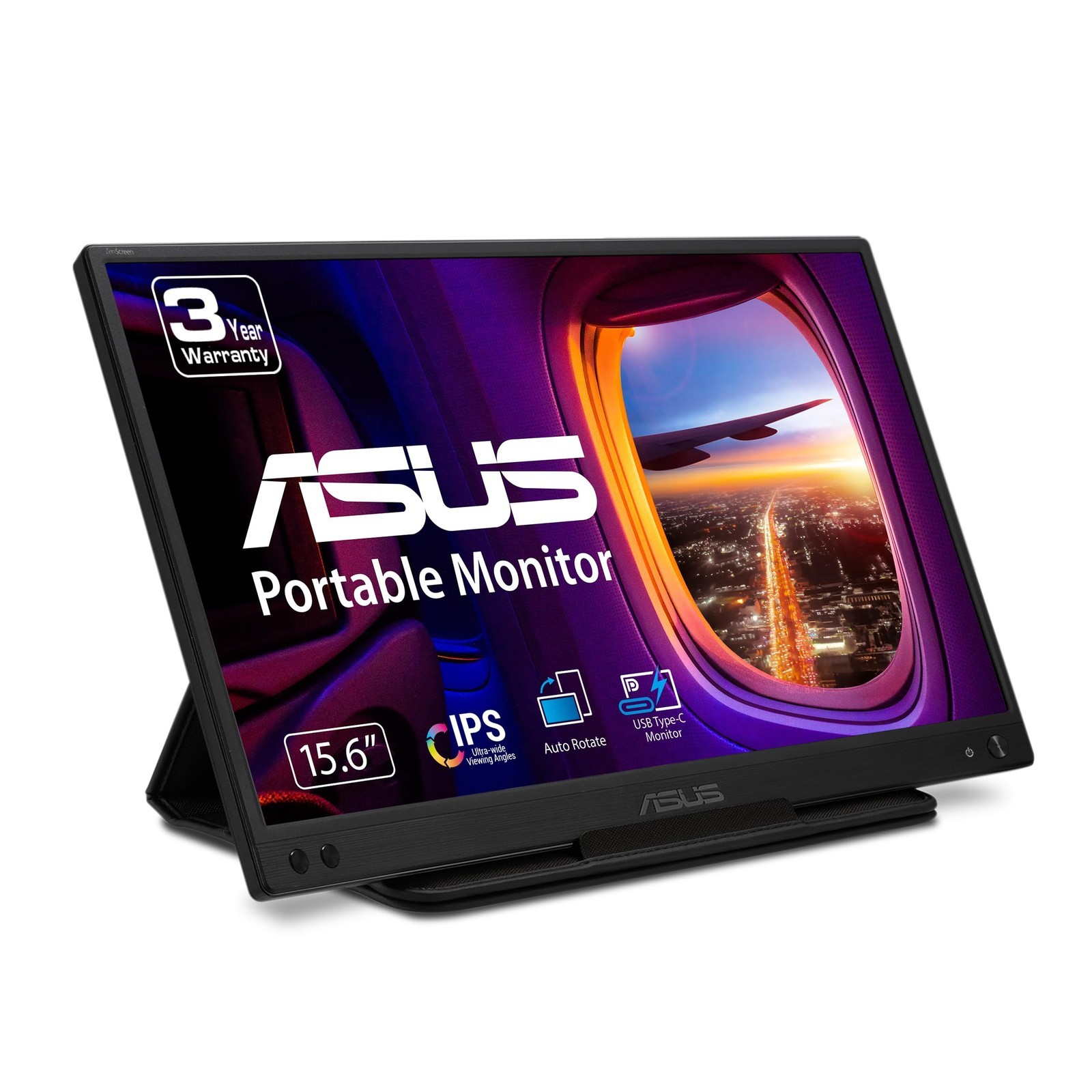 ASUS ZenScreen 15.6” 1080P Portable USB Monitor (MB166C)(read)