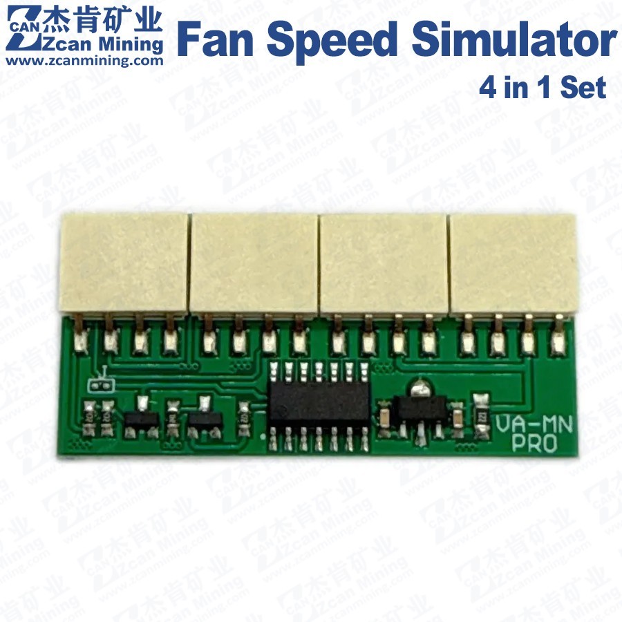 Antminer Cooling Fan Simulator Flat 4 Pin S19 S19j pro L7 KA3 Z15 Cooler Spoofer