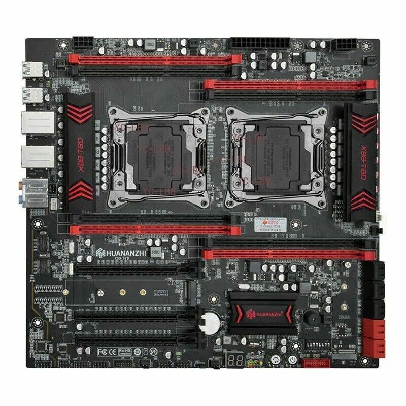 HUANANZHI X99 T8D X99 Motherboard Intel Dual CPU X99 LGA E-ATX Server Mainboard