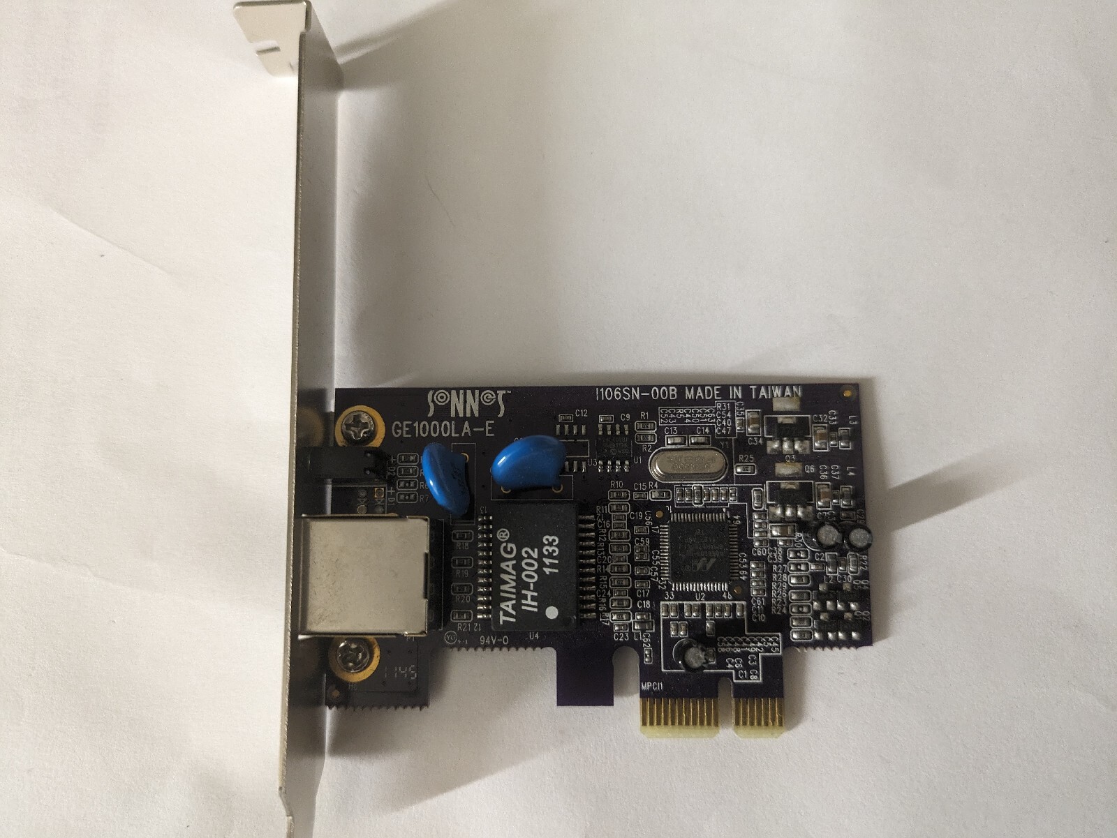 GE1000LA-E Sonnet Presto Gigabit Ethernet Card PCI Express