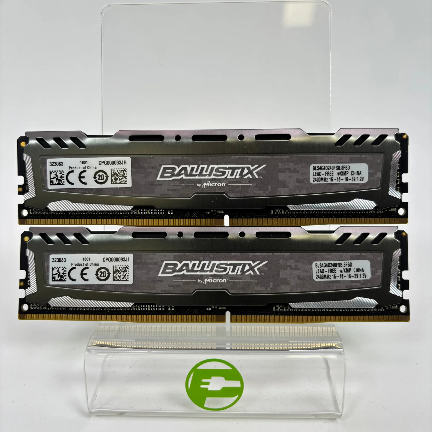 Ballistix Sport 8GB (2x4GB) RAM DDR4 2400MHz BLS4GD240FSB
