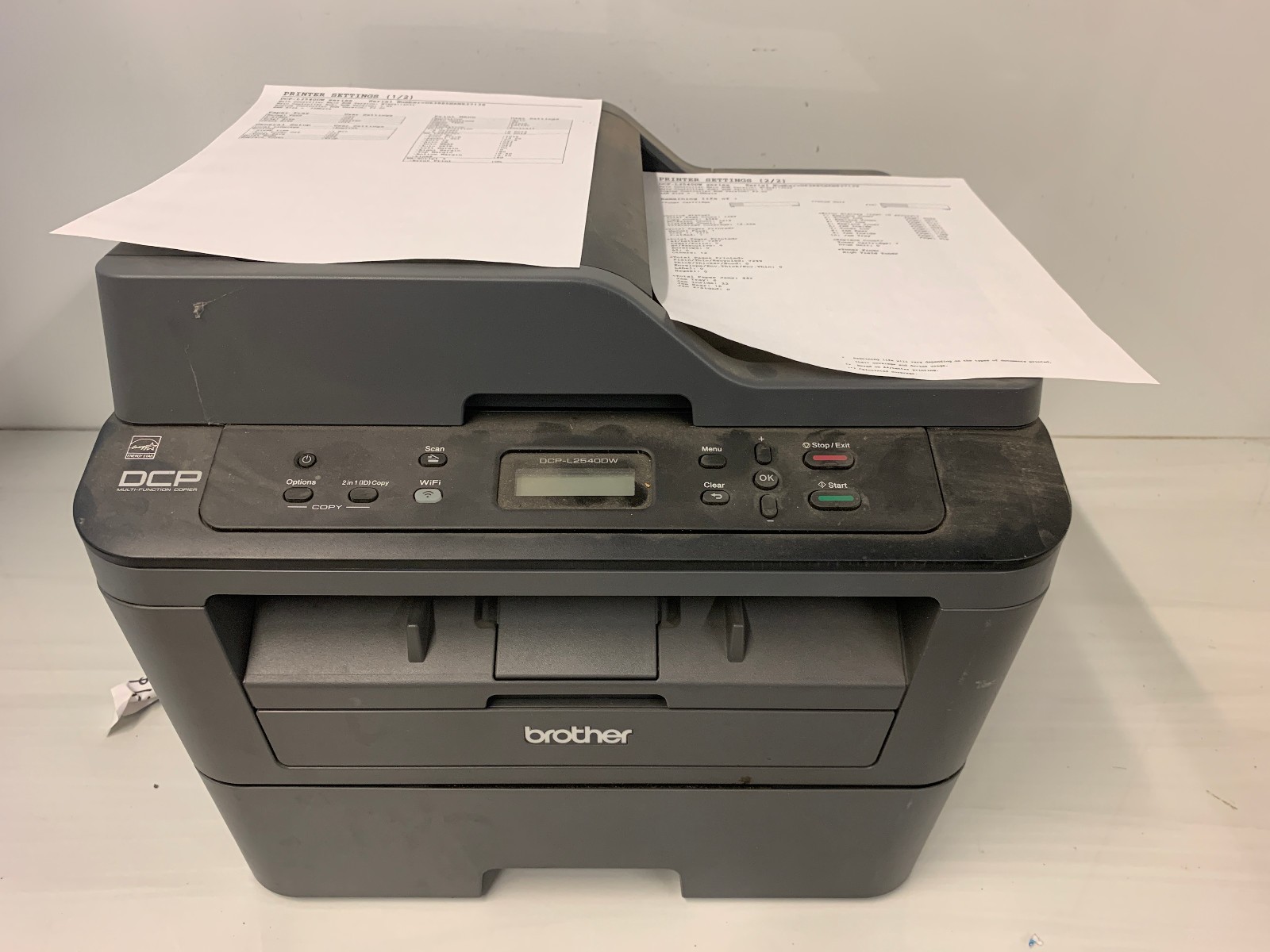 Brother DCP-L2540DW Wireless Monochrome Laser Multi-Function, 7299 Pages Count