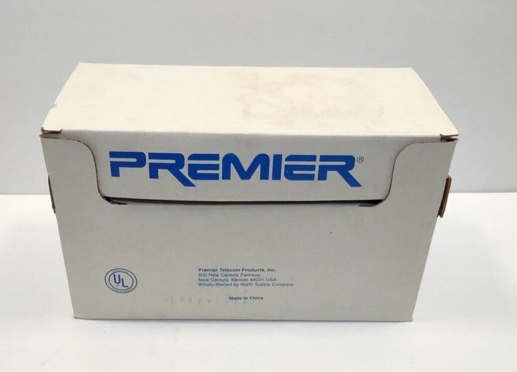 Lot of 5 Premiere HAC 2554 Wall Telephone Tone Dial Phone Hearing Aid Compatible