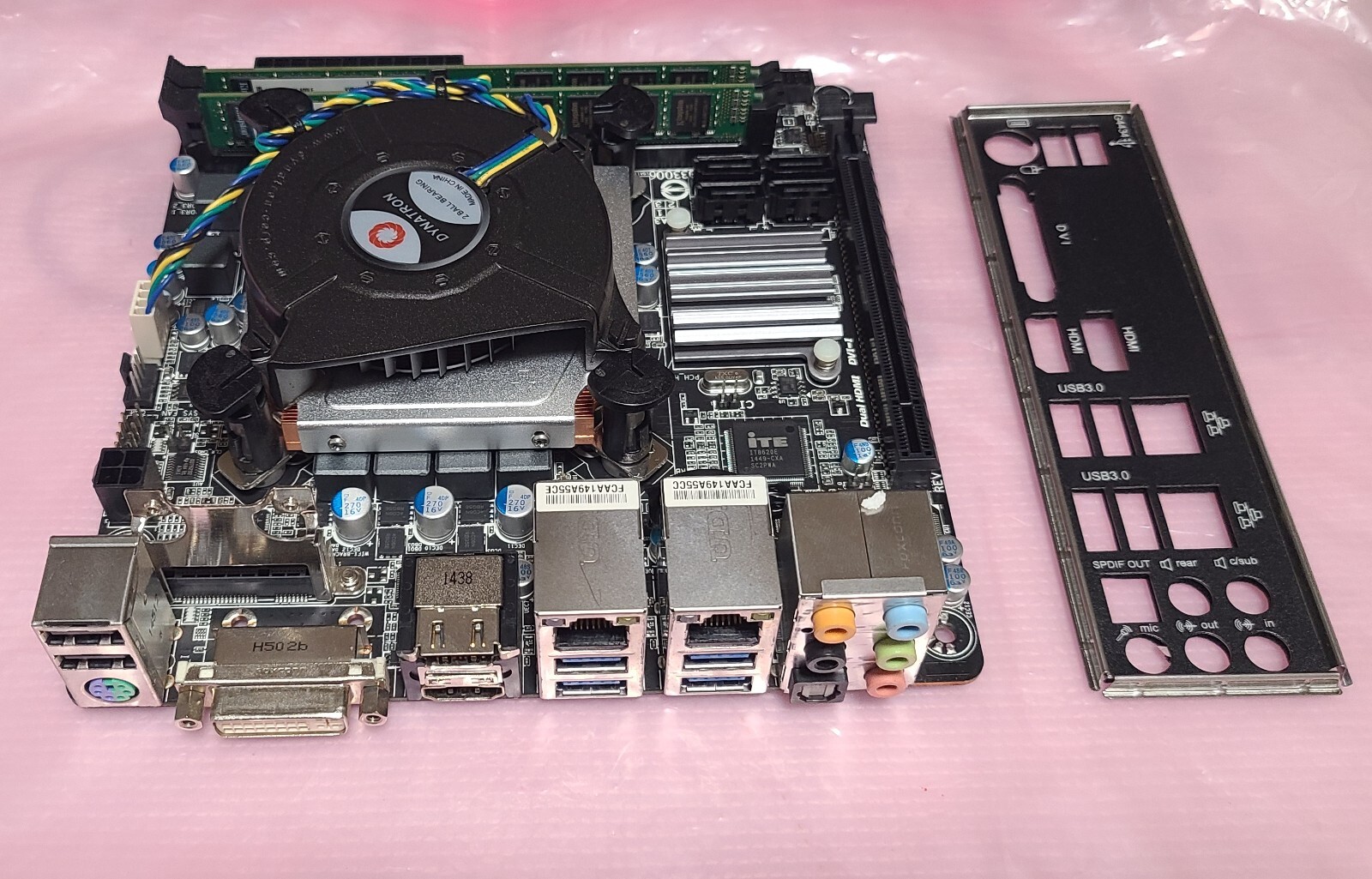 Gigabyte GA_H97N Storage NAS Mini-ITX Motherboard Kit Intel Core-i5 16GB Memory