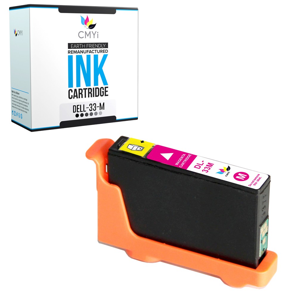 CMYi Compatible Series 33 Magenta Ink Cartridge fits Dell V525w and V725w