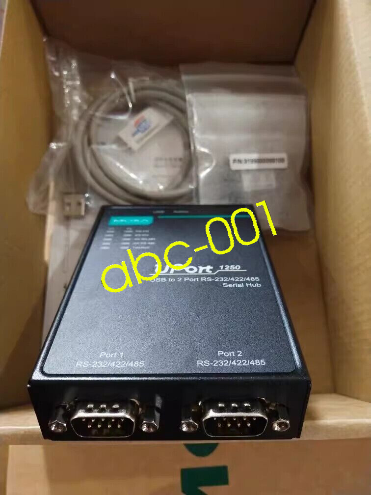 1pcs MOXA UPORT1250 USB To 2-port RS-232 422 485 Converter Uport 1250 DHL/FedEx