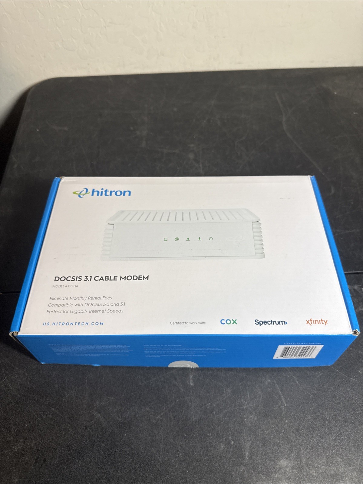 Hitron CODA-S12 CODA DOCSIS 3.1 Cable Modem Open Box