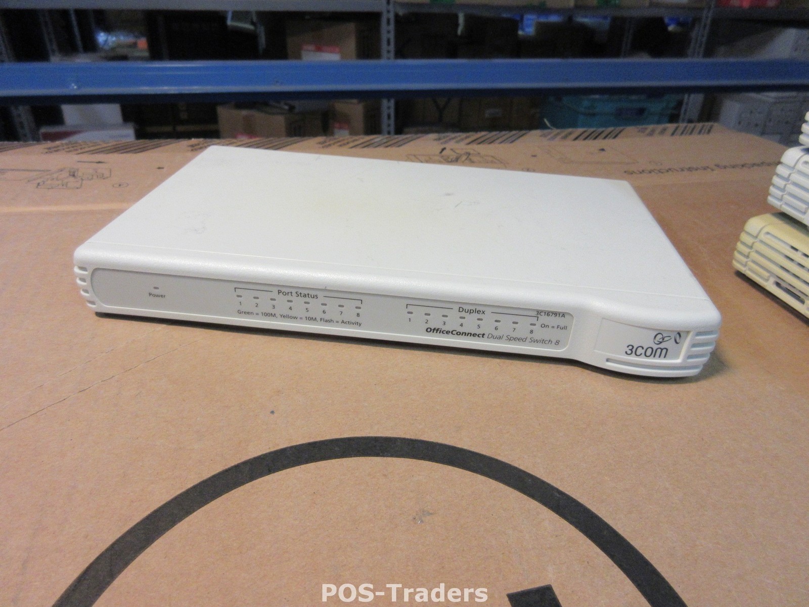 3com 3C16791A OfficeConnect 10/100Mbps Dual Speed Switch 8-Port EXCL PSU