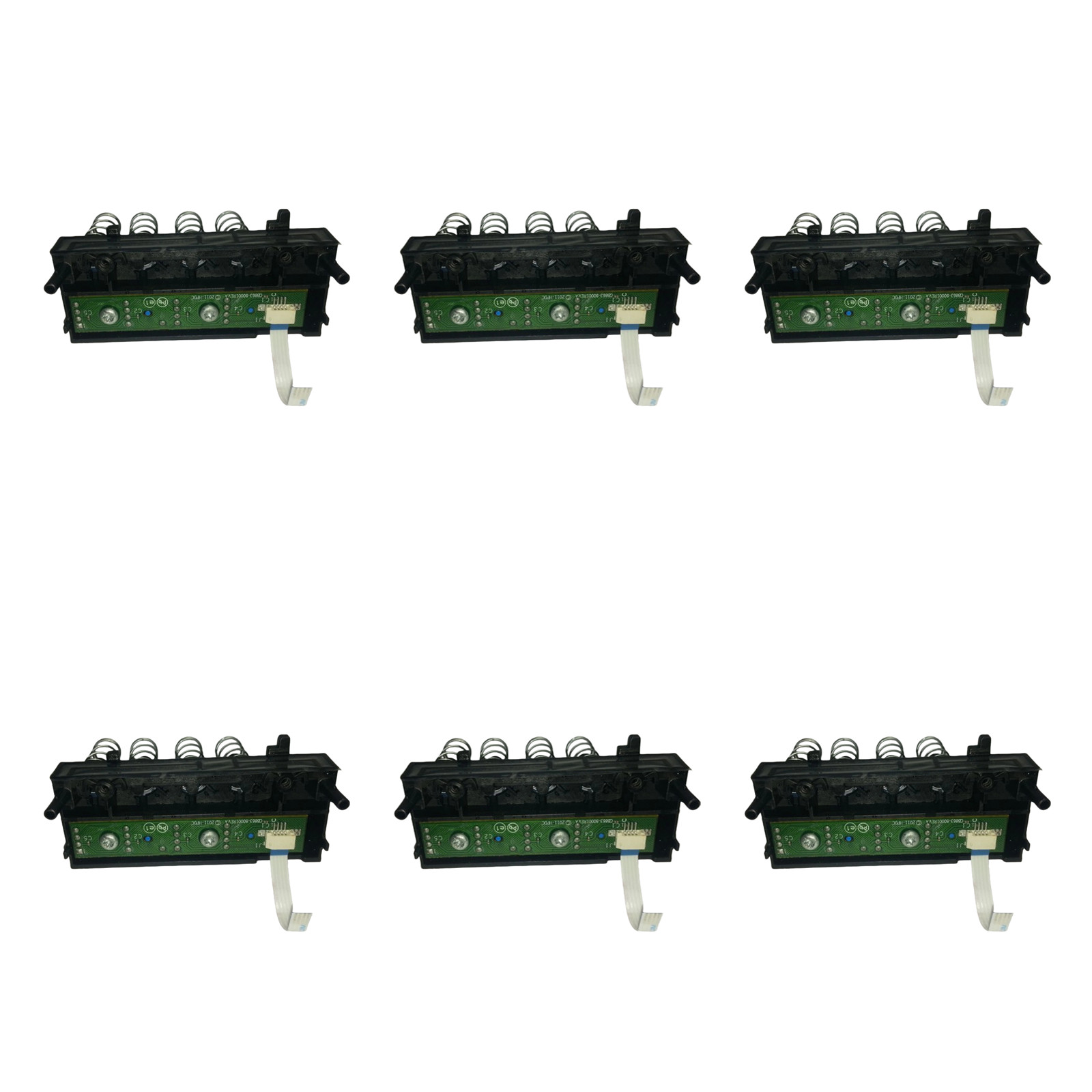 6pcs Ink Cartridge Holder Board Fits For HP Pro 7600 CB863-80001 7610 7612 7621