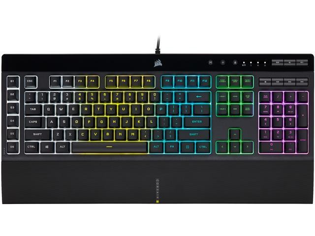 Corsair K55 RGB PRO Membrane Wired Gaming Keyboard – IP42 Dust and Spill-Resista