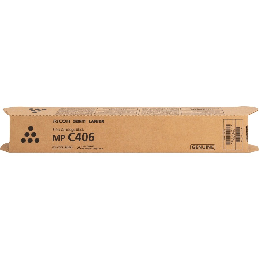 Ricoh Original Laser Toner Cartridge Black 1 Each
