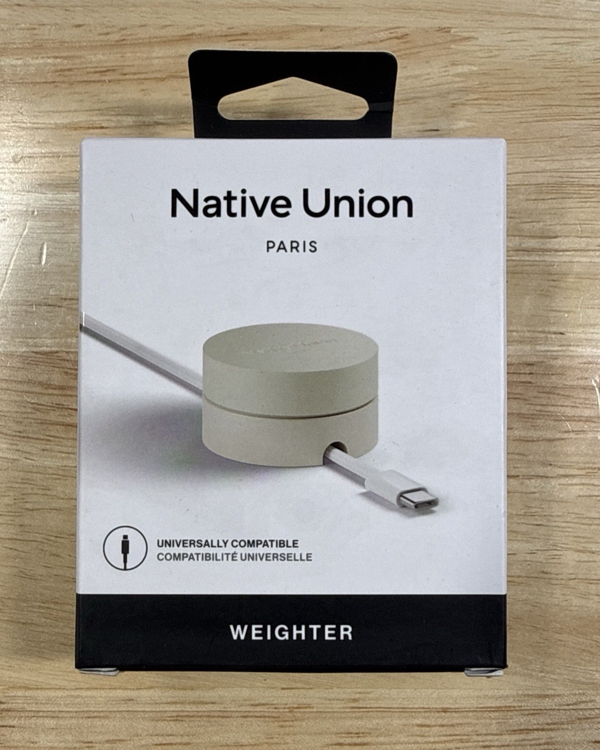 Native Union Weighter Cable Weight/Holder Desk Accessory Workspace Or
