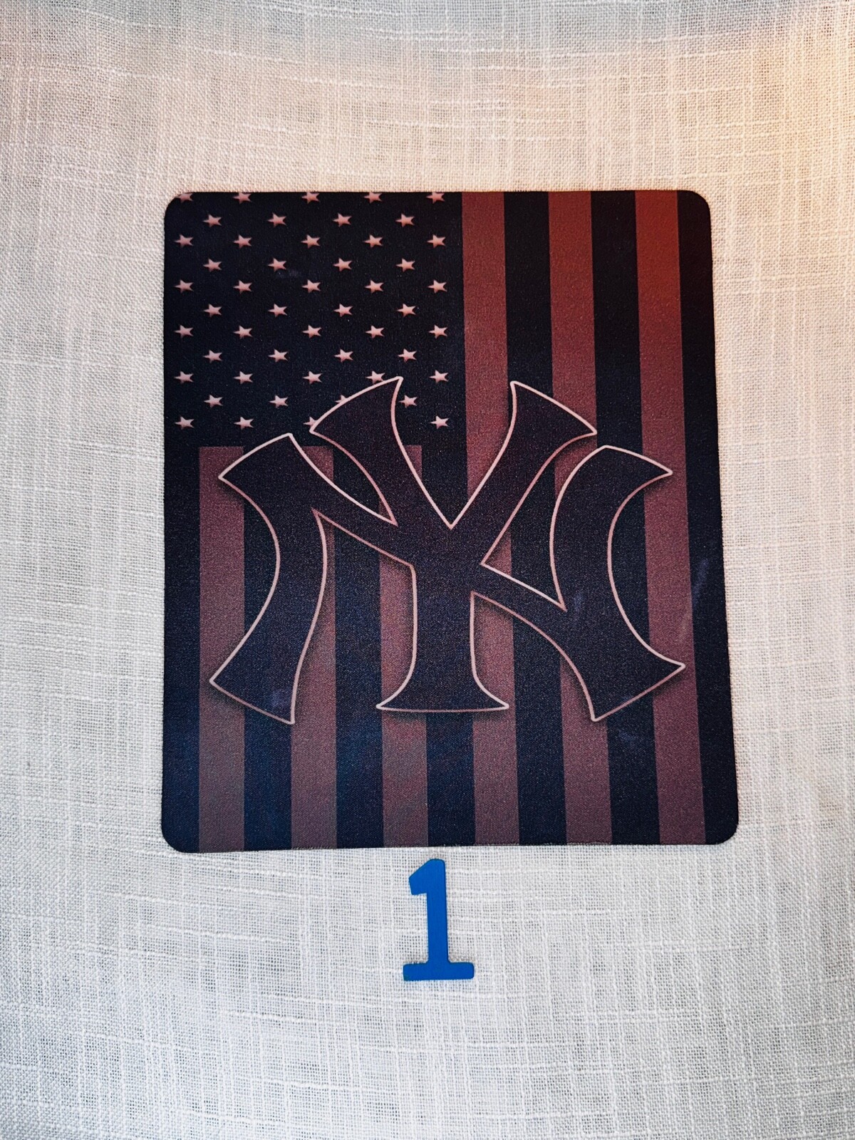 NEW YORK YANKEES Mouse Pad Baseball Computer Desk Laptop Pc Mat 9.4 x 7.9 in