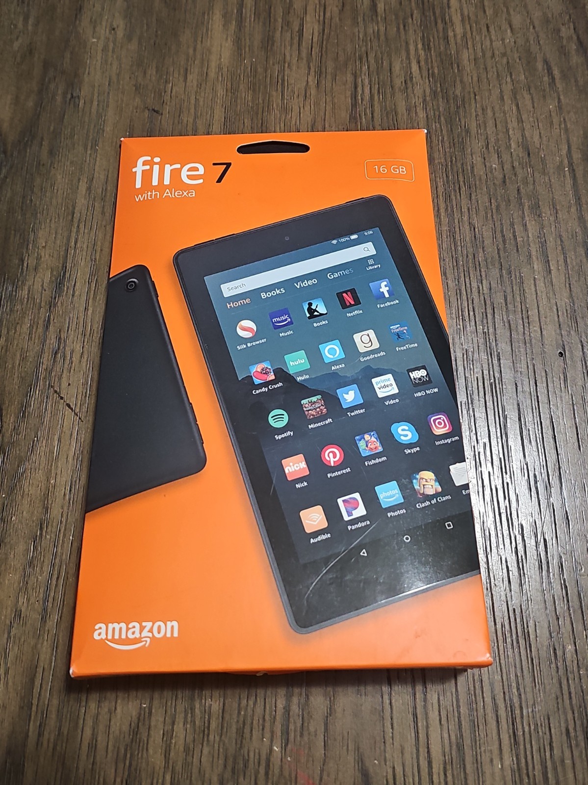Amazon Fire 7 (9th Generation) 16GB, Wi-Fi, 7In - Black