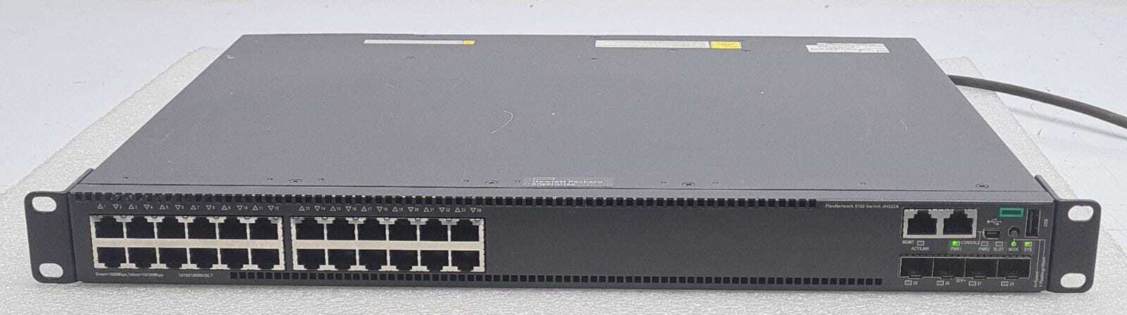HP HPE FlexNetwork 5130 48G 4SFP+ 1-slot HI Switch JH323A Server BJNGA-AD0055
