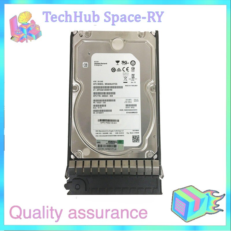 1PCS 826074-B21 HPE 826550-001 4TB SAS 12G MIDLINE 7.2K 3.5" LFF ST HDD HARD DR