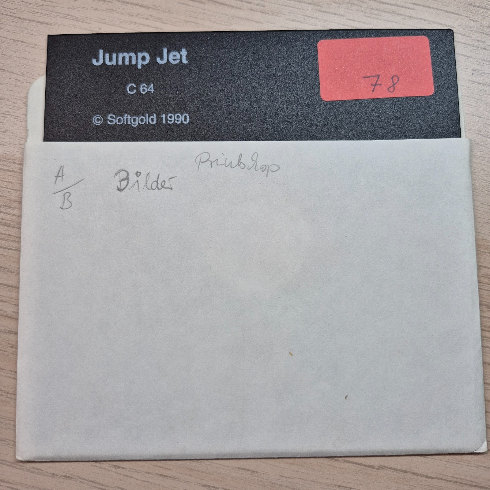 ✅ 1 Floppy JUMP JET ⭐ Commodore C64 C128 ⚡️
