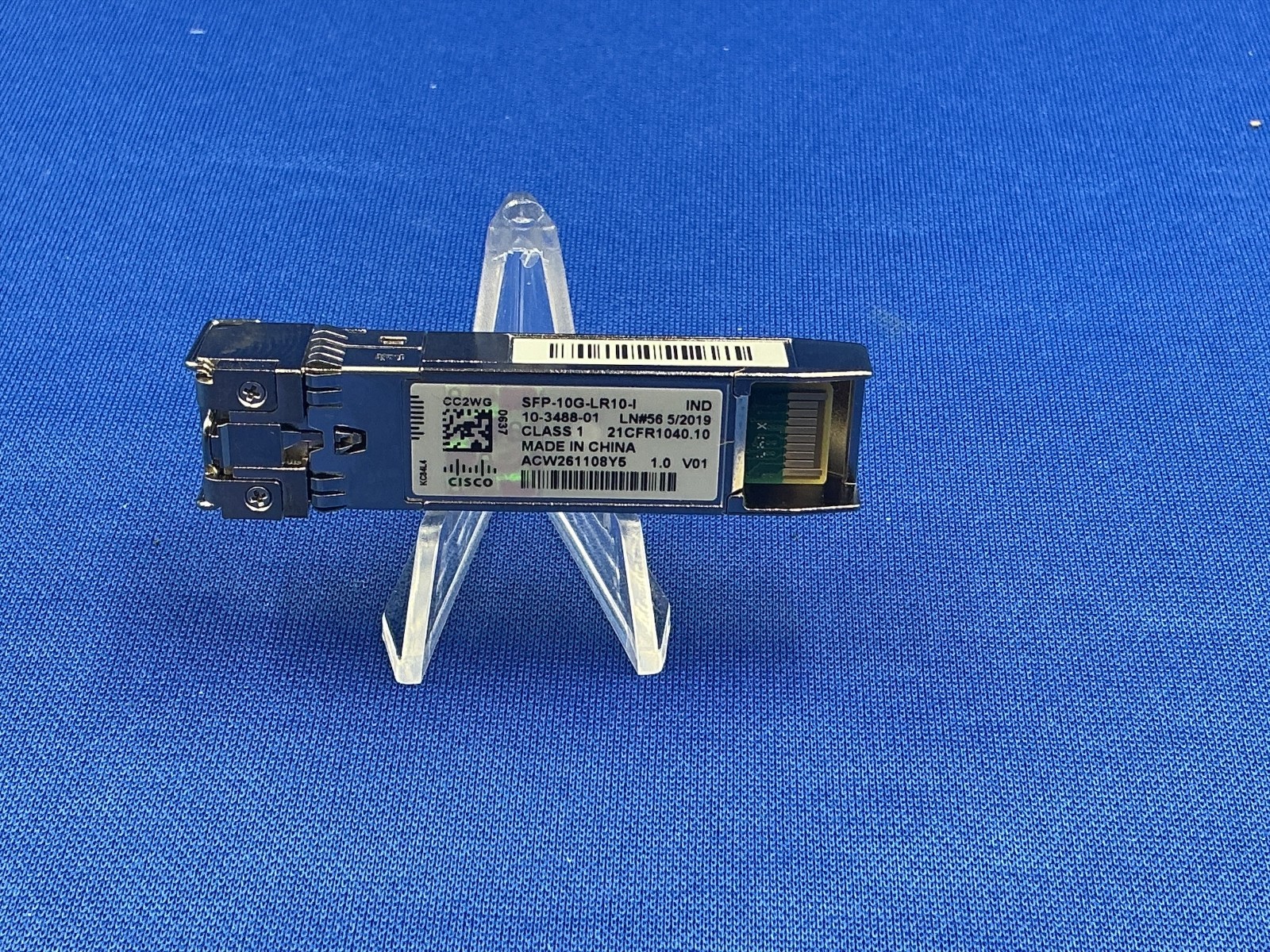 SFP-10G-LR10-I Cisco 10GBASE-LR SFP+ SMF 10GbE 10KM Transceiver Industrial Temp