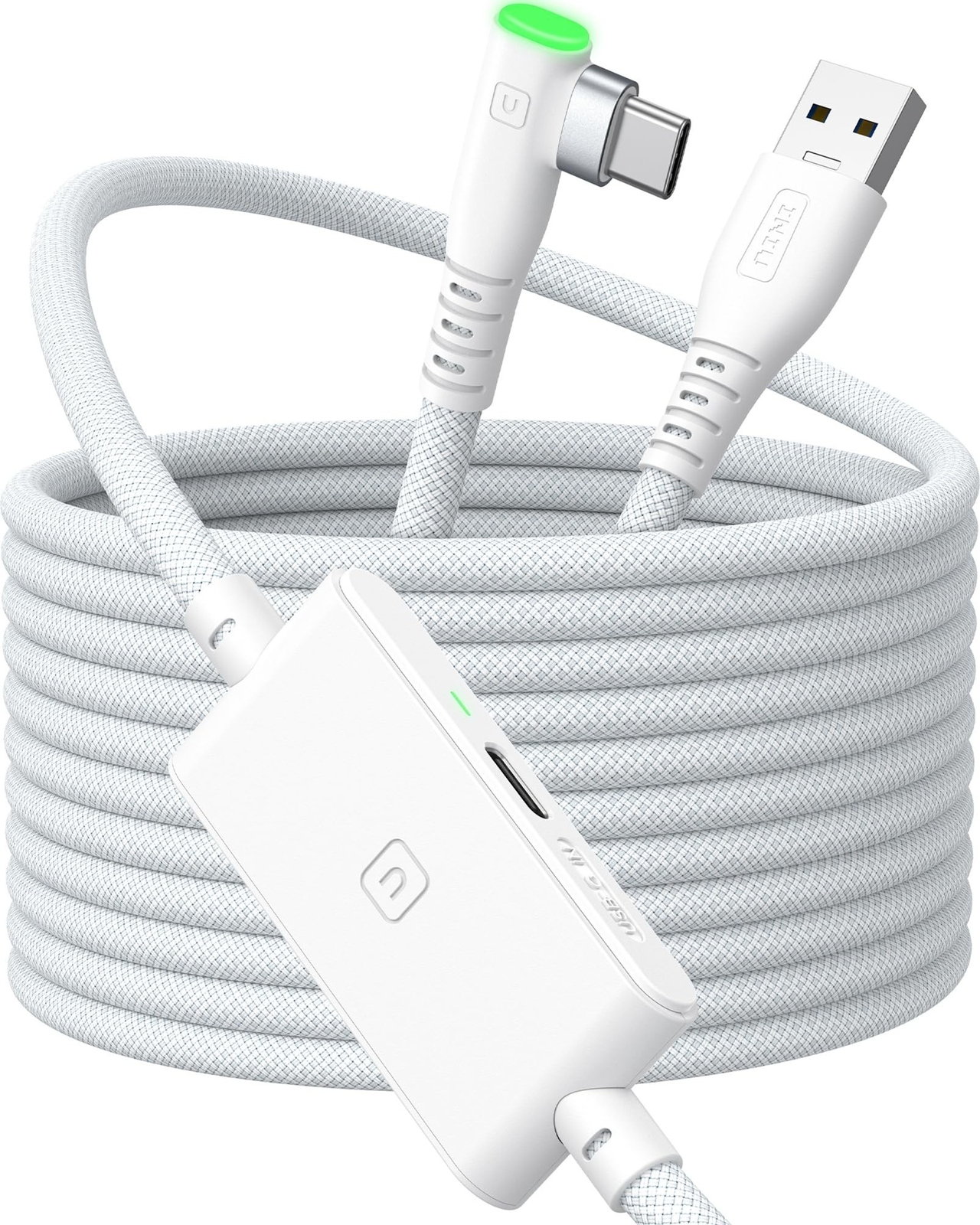 INIU 16ft Premium VR Link Cable with Charging, USB 3.0 Compatible with Meta Q...