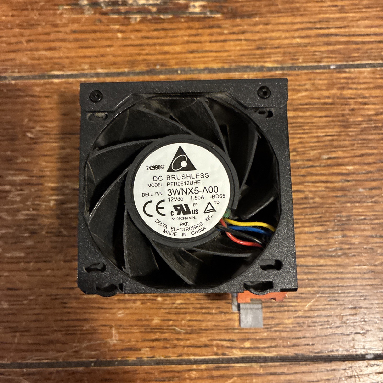 Dell PowerEdge R720 R720xd Hot Swap Fan 0WPVP9 3WNX5-A00 Delta PFR0612UHE