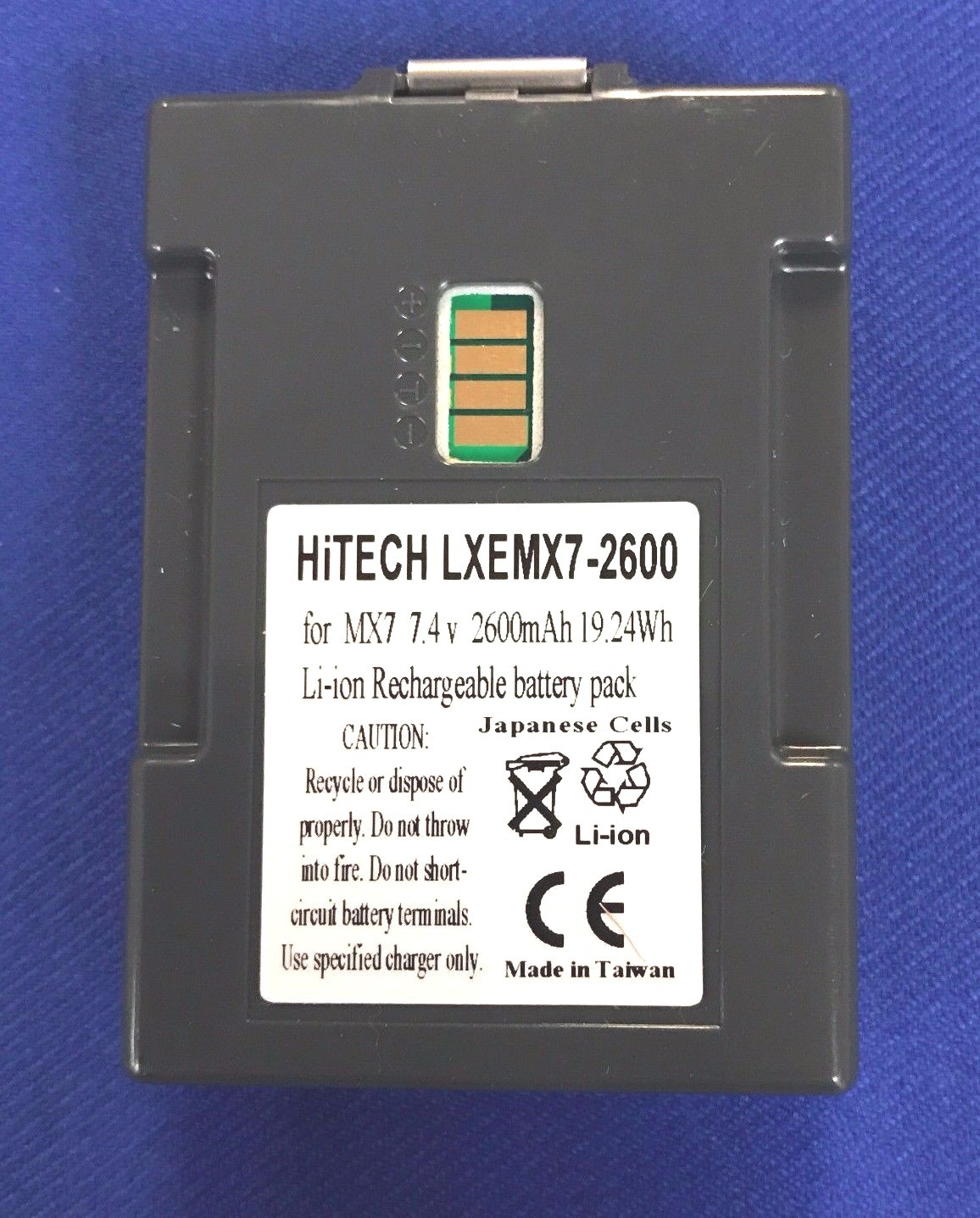 10 of LXE/Honeywell/Tecton MX7 #MX7A380BATT...Japan Liion 2.6Ah19.2wh Battery Pk
