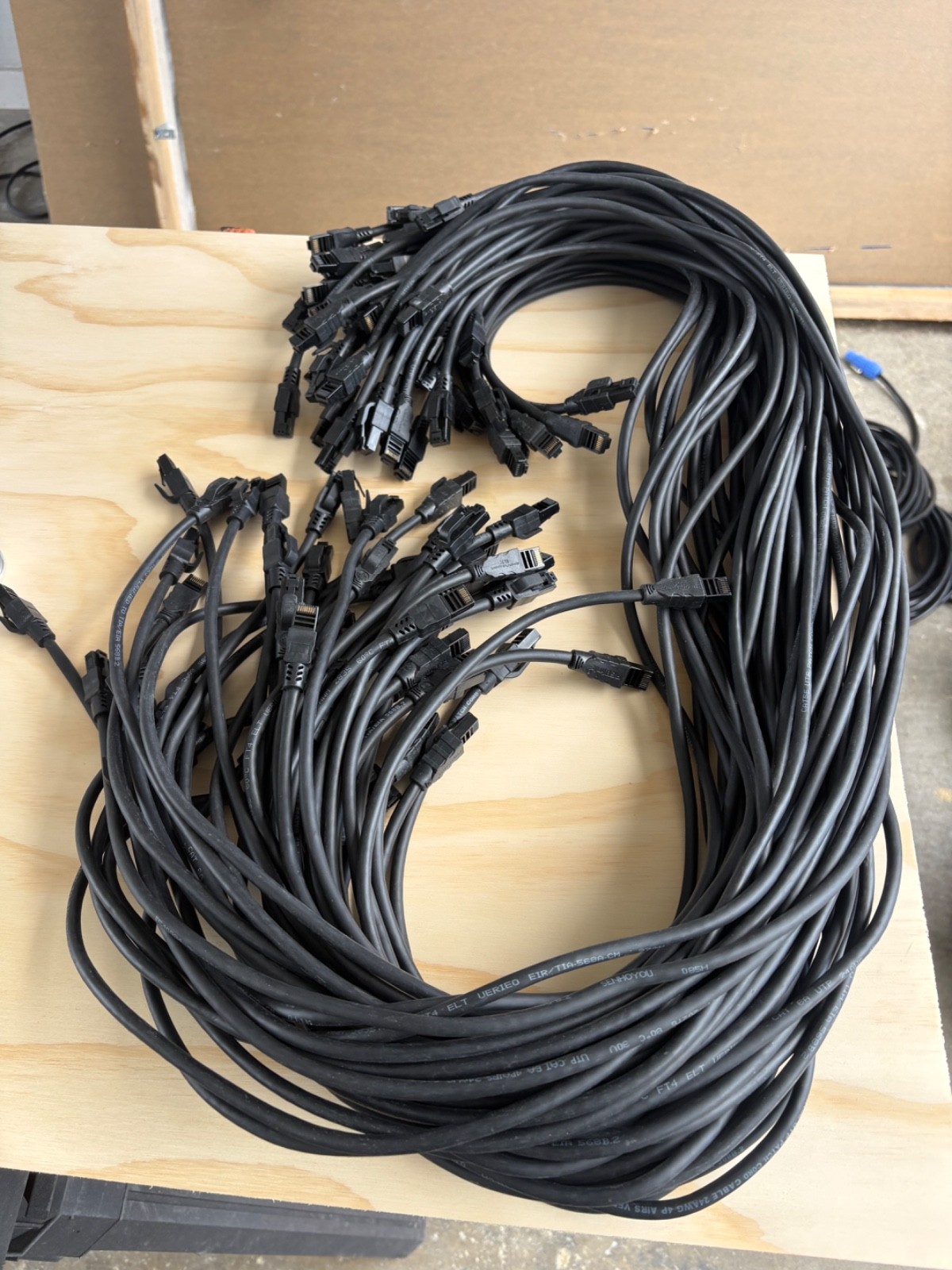 CAT6 Patch Cables (50) 48"  (fifty bundle pack)