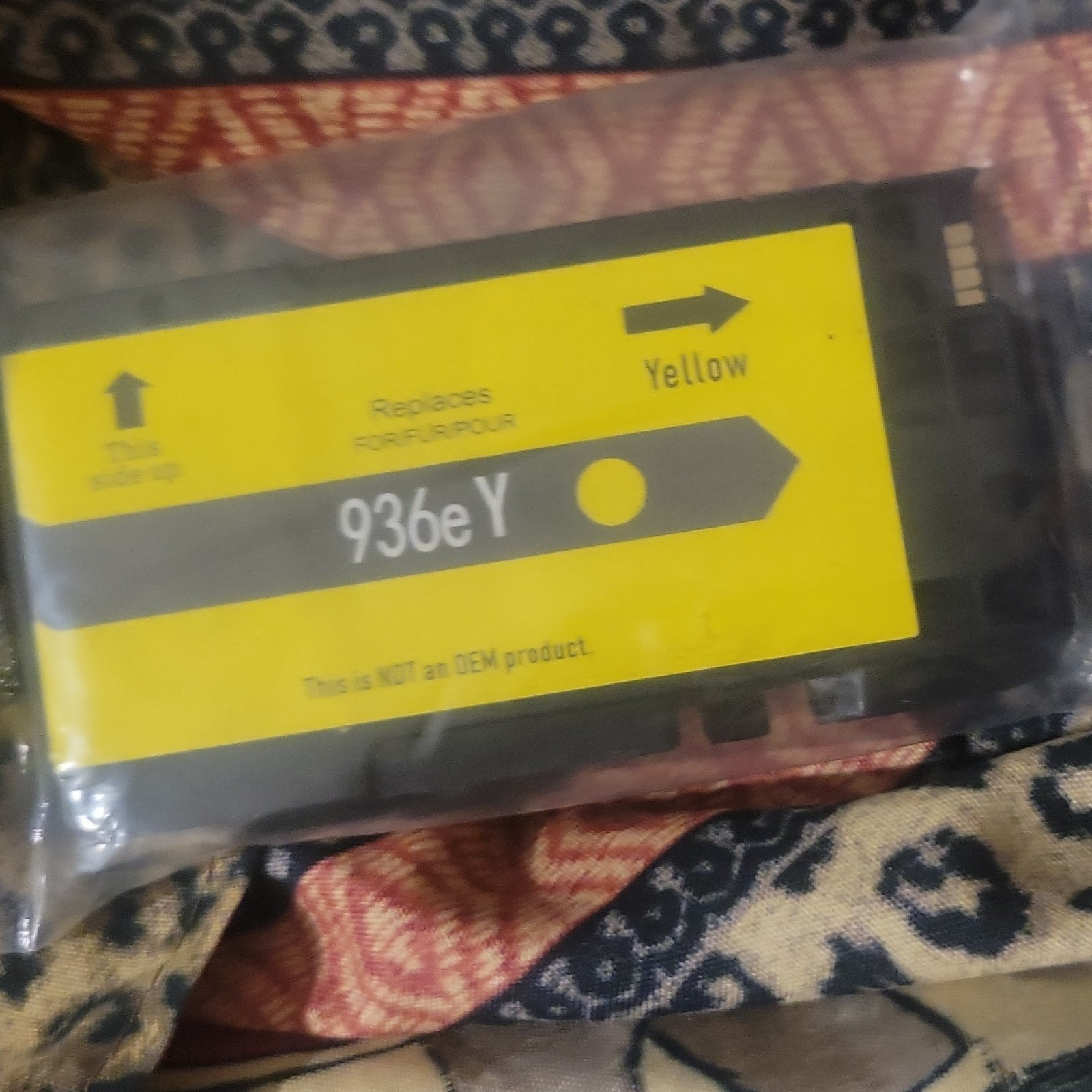 Compatible 936eY Yellow Inkjet Ink Cartridge Replacement Non-OEM