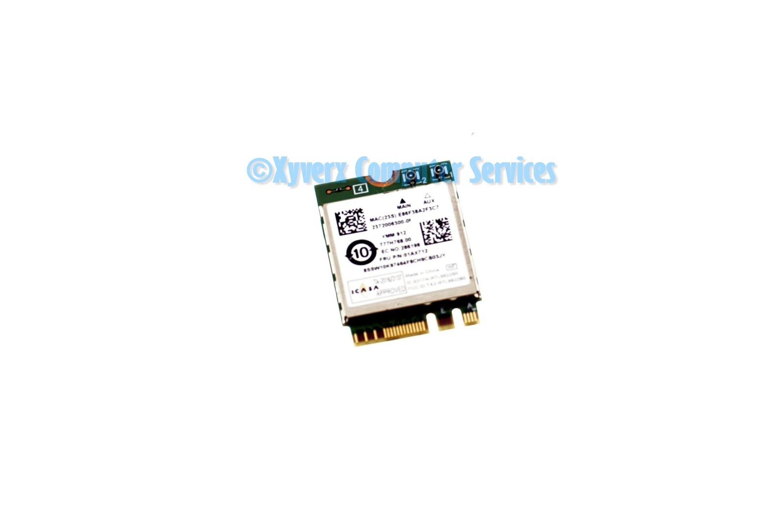 01AX712 RTL8822BE OEM LENOVO WIRELESS CARD BLUETOOTH FLEX-14API 81SS (CB75)