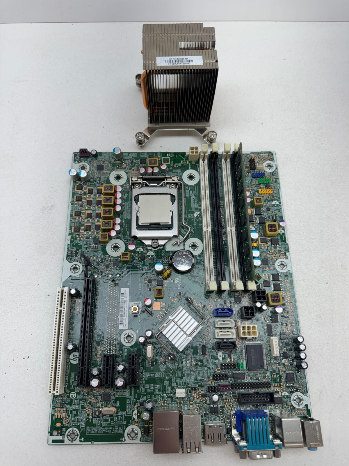 HP 615114-001 Compaq 6200 Pro LGA1155 Motherboard Intel i3-2120 3.3GHz 4GB RAM