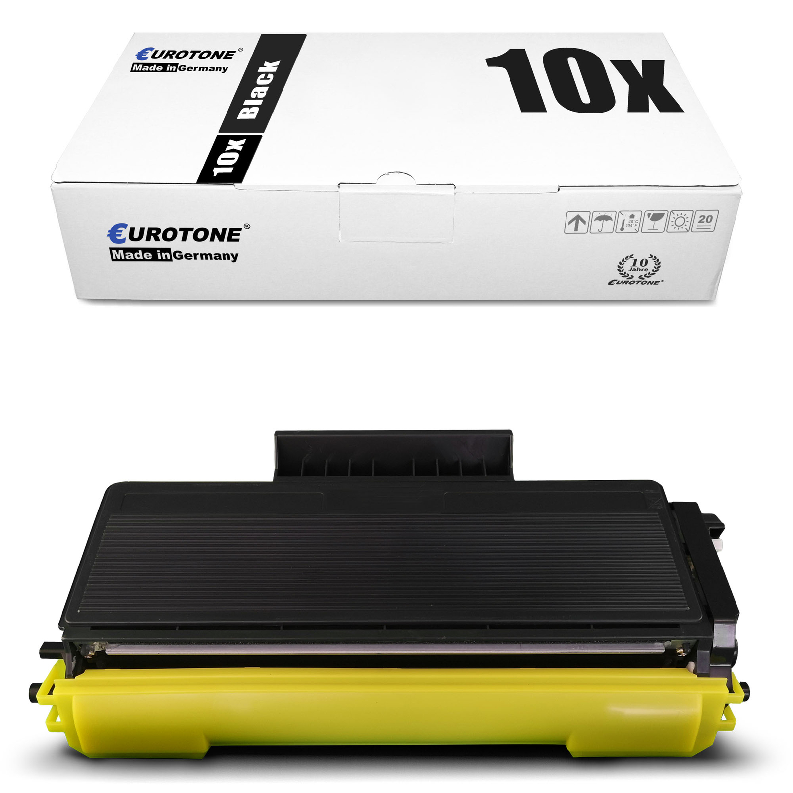 10X Eurotone Eco Cartridge Compatible With Brother HL-5270-DNLT HL-5250-DNLT