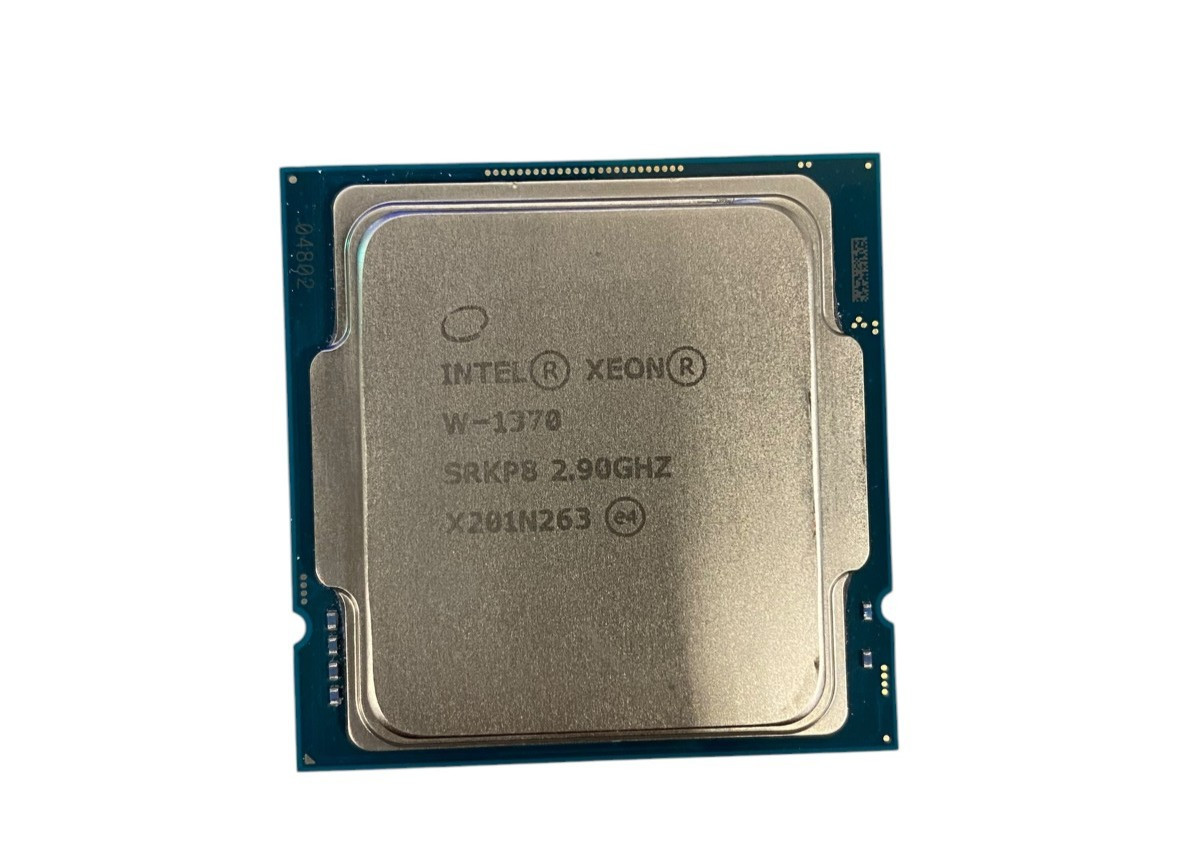 Intel Xeon W-1370 2.90GHz 8 Core 16MB 80W FCLGA1200 CPU CM8070804497713 SRKP8